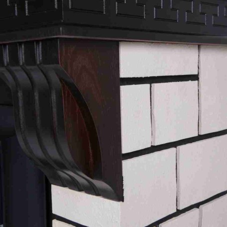 Электрокамин RealFlame Stone AO с очагом 3D Oregan