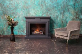 Dimplex Портал Coventry - Серый графит / Кирпич