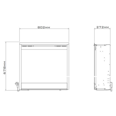 Электрокамин SYMPHONY 30'' DF3020-INT (Dimplex)