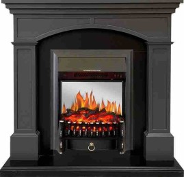 Royal Flame Каминокомплект Langford - Серый графит с очагом Fobos FX M Black
