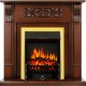Royal Flame Каминокомплект Venice - Махагон коричневый антик с очагом Fobos FX Brass