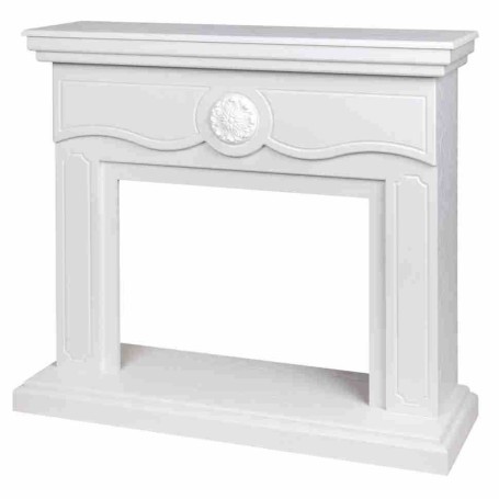 Портал каминный из МДФ RealFlame Raffaele WT белый 25,5