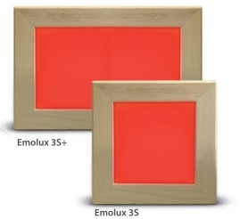 Цветотерапия EOS Emolux 3S+ FC AB 2 х 36W, абаш + выносной ПУ 525 x 315 x 80 мм