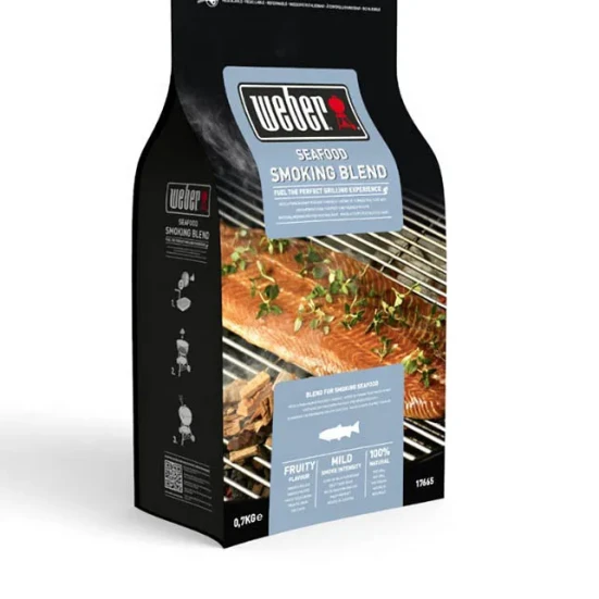 Щепа для копчения - смесь для рыбы Weber