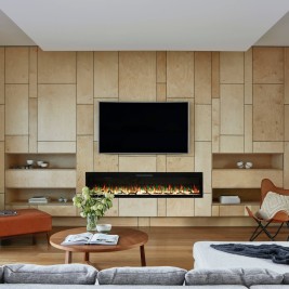 Электроочаг RealFlame Diamond 84, с муляжом дров и кристаллами
