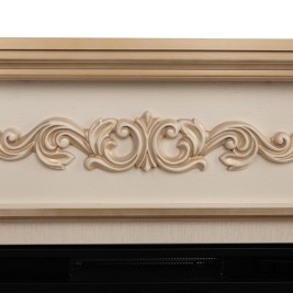 Электрокамин Silvia 26 WT-619G с очагом 3D Cassette 630 Black Panel