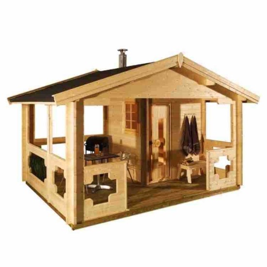 Баня Harvia Saimma SO 4300 с дровяной печью