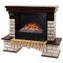 Электрокамин RealFlame Country 26 AO античный дуб с очагом 3D Cassette 630