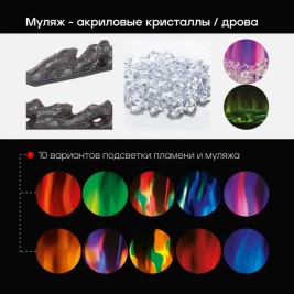 Электроочаг Diamond 72
