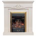 Электрокамин RealFlame Junona WT айвори с очагом Majestic Lux Brass