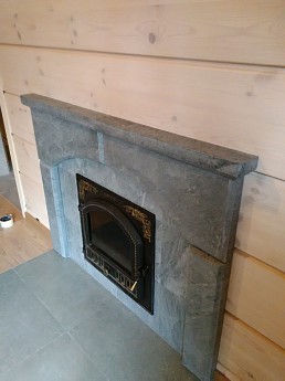 Портал для банной печи, 1242*1260 мм, ТМ01 из талькомагнезита