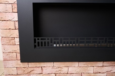 Решетка декоративная "Город" для биокамина Standart 480 для встраивания в портал (ZeFire)