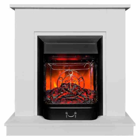Электрокамин RealFlame Nord WTM с очагом Majestic Lux Black без пульта