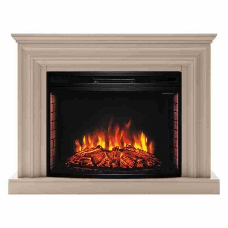 Электрокамин RealFlame Weston 33 BG кашемир с очагом Firespace 33 S IR