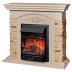 Электрокамин RealFlame Neapolis WT айвори с очагом Majestic Lux Black RC