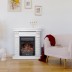 Электрокамин RealFlame Jazz WT белый с очагом Majestic Lux Black