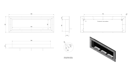Биокамин ДЖУЛЬЕТ/ТУВ (JULIET/TUV) 1800 (1800*650)
