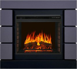 Каминокомплект Modern 23 (Разборный) - Серый графит с очагом Vision 23 EF LED FX