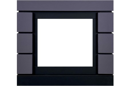 Каминокомплект Modern 23 (Разборный) - Серый графит с очагом Vision 23 EF LED FX