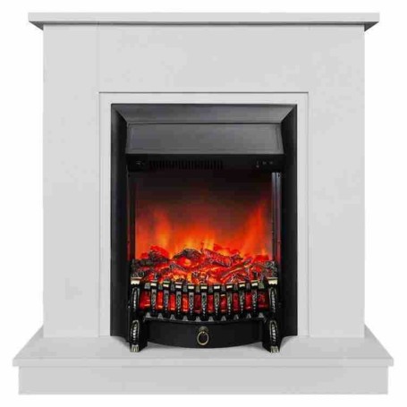 Электрокамин RealFlame Nord WTM с очагом Fobos Lux Black без пульта