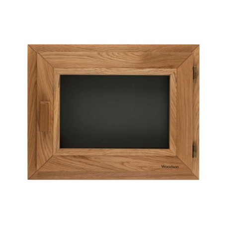Окно Woodson PRO 40х50 см, стекло серое, дуб