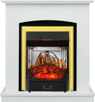 Royal Flame Каминокомплект Barcelona (разборный) - Белый с очагом Majestic FX M Brass
