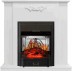 Каминокомплект Capri - Белое дерево делюкс с очагом Majestic FX M Black RC