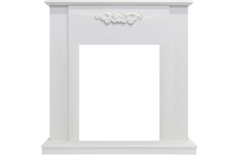 Каминокомплект Capri - Белое дерево делюкс с очагом Majestic FX M Black RC