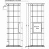 Печь BELLA ROSA 5 ECOplus, creme-wei, рамка хром (Hark)