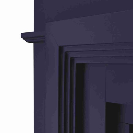 Электрокамин RealFlame Marco 25,5/26 NB индиго с очагом 3D Cassette 630 Black Panel