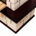 Электрокамин RealFlame Stone Coner 26 AO с очагом 3D Helios 26