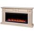Электрокамин RealFlame Siena 42/BV WT белый дуб с золотой патиной с очагом Saphir 42