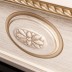 Электрокамин RealFlame Siena 42/BV WT белый дуб с золотой патиной с очагом Saphir 42