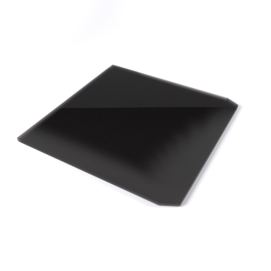 Лист стеклянный напольный Черный (Black) (1100х1100х8мм) СП-2