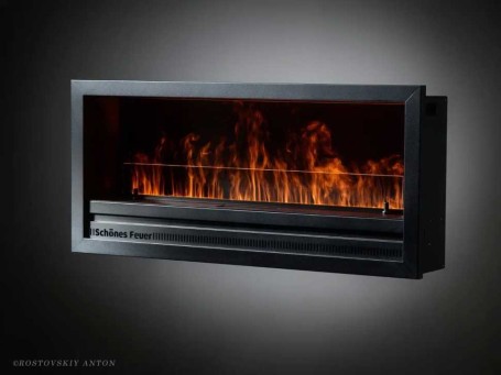Электрокамин с очагом Schönes Feuer Hugo 1000 + Blue Effect Flame