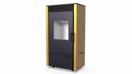 Печь DEFRO HOME VIVA 6кВт, золотая сталь