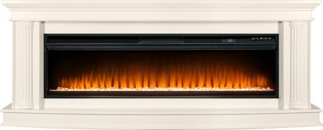 Каминокомплект Rome 60 - Слоновая кость с очагом Vision 60 LED