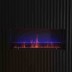 Электрокамин с очагом Schönes Feuer Очаг 3D FireLine 1500 Steel + Blue Effect Flame (PRO)