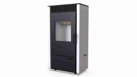 Печь DEFRO HOME VIVA 6кВт, белая сталь