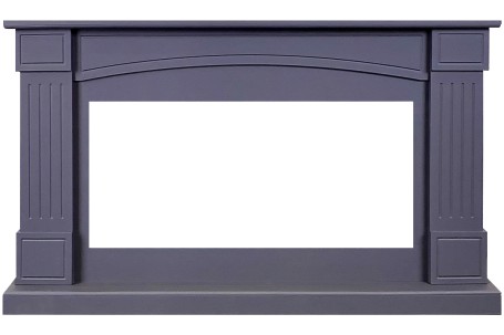 Каминокомплект Boston 42 SFT (Разборный) - Серый графит с очагом Vision 42 LED