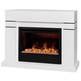 Электрокамин RealFlame Lindelse 26 WT с очагом 3D Helios 26 SBG