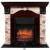 Электрокамин RealFlame Dublin Rock AO античный дуб с очагом Fobos Lux Black RC