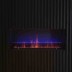 Электрокамин с очагом Schönes Feuer Очаг 3D FireLine 1200 Steel + Blue Effect Flame (PRO)