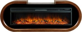 Каминокомплект Soho - Орех с очагом Vision 60 LOG LED
