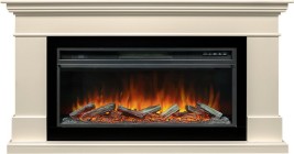 Каминокомплект California - Слоновая кость (Высота 860) с очагом Vision 42 LOG LED