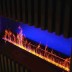 Электрокамин с очагом Schönes Feuer Очаг 3D FireLine 1000 Steel + Blue Effect Flame (PRO)