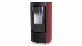 Печь DEFRO HOME CERES 6кВт, красная сталь