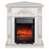 Электрокамин RealFlame Anita Corner WT дуб белый с золотой патиной с очагом Fobos Lux Black