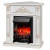 Электрокамин RealFlame Anita Corner WT дуб белый с золотой патиной с очагом Fobos Lux Black