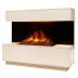 Электрокамин RealFlame Modern CST630 WT белый дуб с очагом 3D Cassette 630